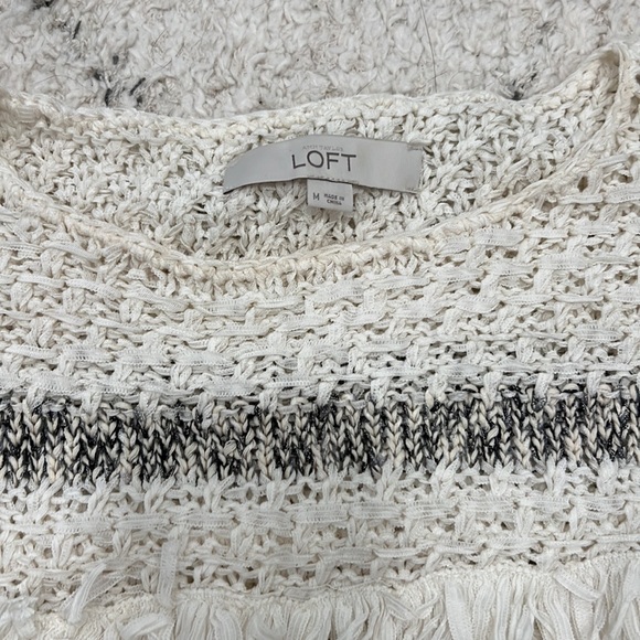 Loft Knit fringe top - Picture 2 of 5